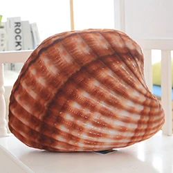L conch Плюшевая Морская Раковина Морская звезда для водных животных игрушка Имитация океана мягкие игрушки куклы детские животные подарок плюшевая игрушка мальчики девочки - Цвет: L conch
