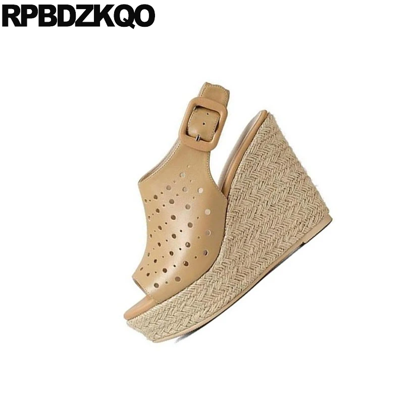 фетиш подглядывать клинья сандалии платформа для высоких каблуков обувь веревка