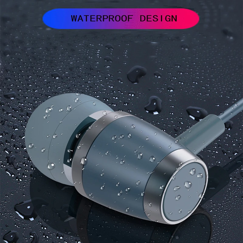 Bluetooth наушники Встроенный микрофон беспроводные легкие шейные спортивные стерео