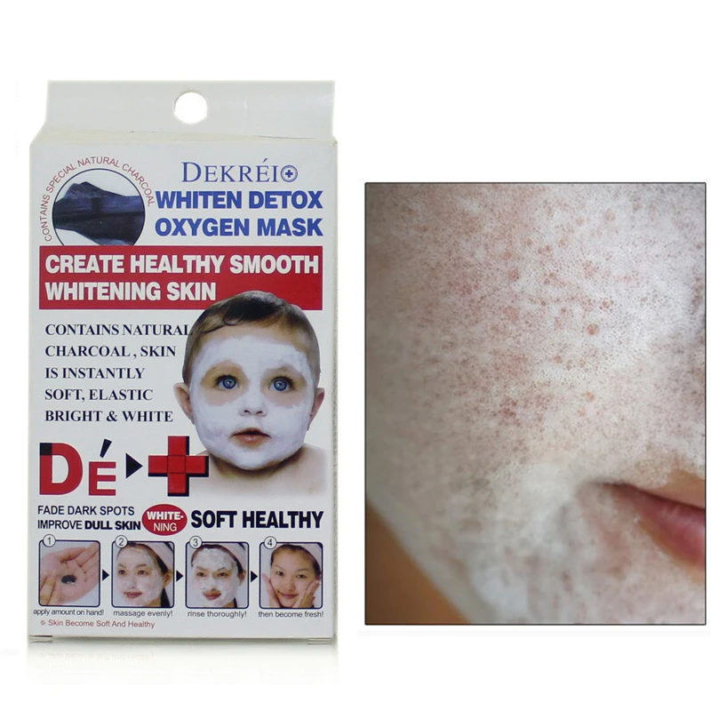 1 шт. Детокс кислородная пузырчатая маска крем корейская косметика увлажняющая