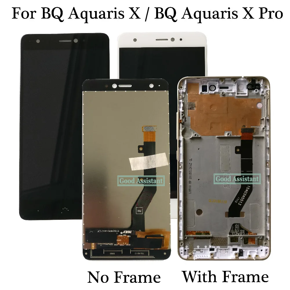 Оригинальный белый/черный для BQ Aquaris X / Pro ЖК дисплей Дисплей + кодирующий