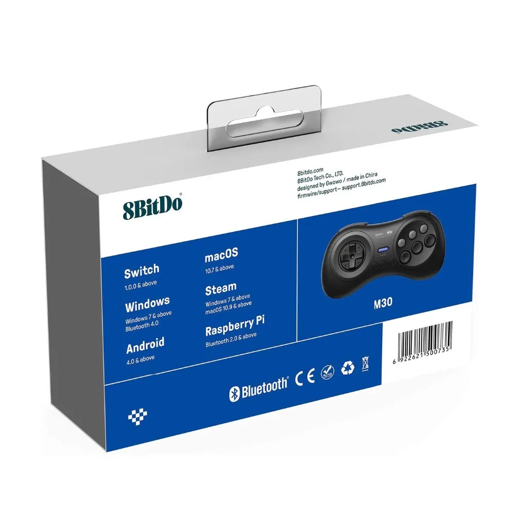 8 битдо M30 Bluetooth геймпад для Sega Genesis Mega Drive Стиль Nintendo Switch macOS Android паровой Xiaomi