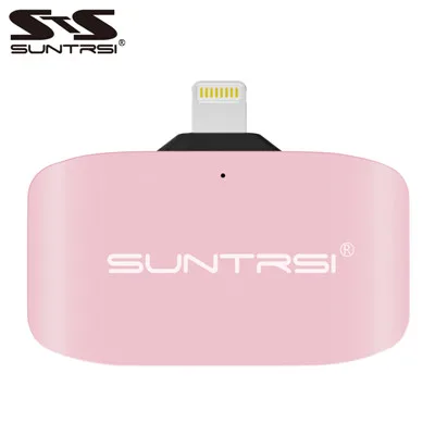 Suntrsi устройство для чтения карт памяти для iPhone 5 5S 6S 7 и 8 плюс Micro SD TF USB кардридер OTG мини кардридер - Цвет: pink