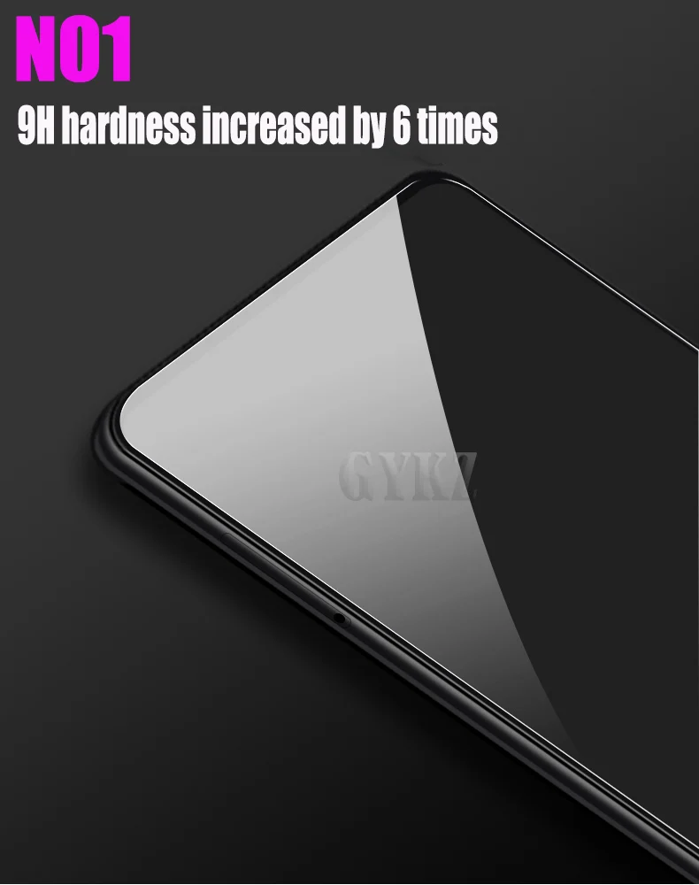 GYKZ2pcs 9 H полный экран из закаленного стекла для Xiaomi mi Mix 2 s mi x 3 mi 8 lite Полное защитное стекло Coverag для Xiao mi Max 2 Max 3