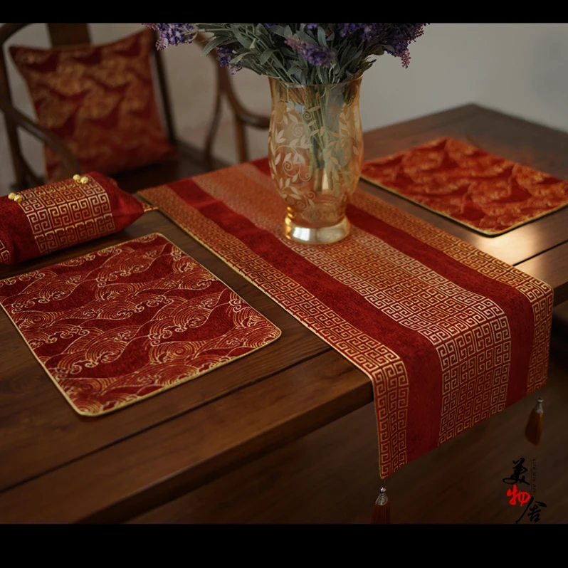 Плотная скатерть в Европейском стиле свадебная полоску роскошное украшение для