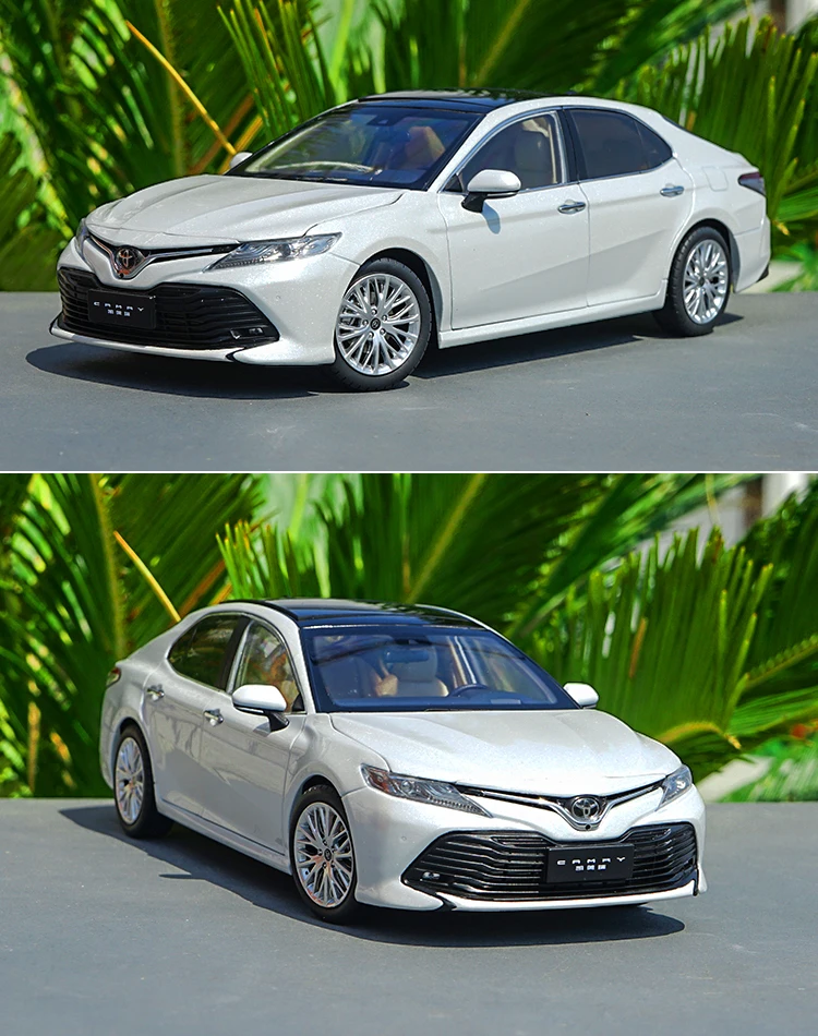 Изысканный 1:18 Toyota восьмого поколения Camry спортивная версия модели сплава автомобиля, коллекционная машинка Модель украшения