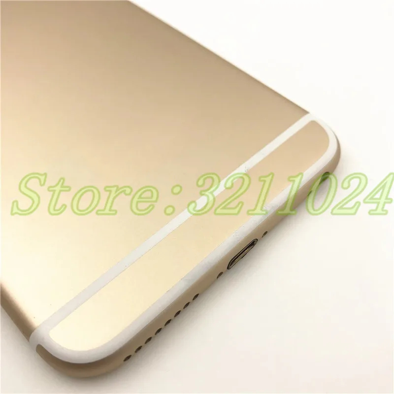 Новинка для iPhone 6 6S P задняя крышка батарейного отсека 6G Plus средняя рамка Шасси с