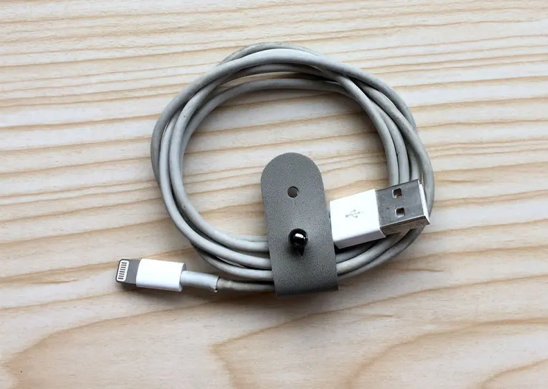 8 шт./лот наушники из искусственной кожи Heaphone Winder органайзер для кабеля держатель для iphone samsung мобильного телефона