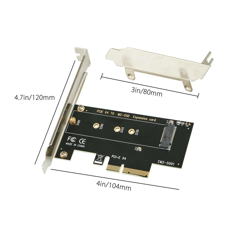 M.2 Накопитель SSD с протоколом NVME Ngff к PCI Express 3,0X4/X8/X16 адаптер Pcie к M2 карта расширения M карта интерфейса ключа полная скорость
