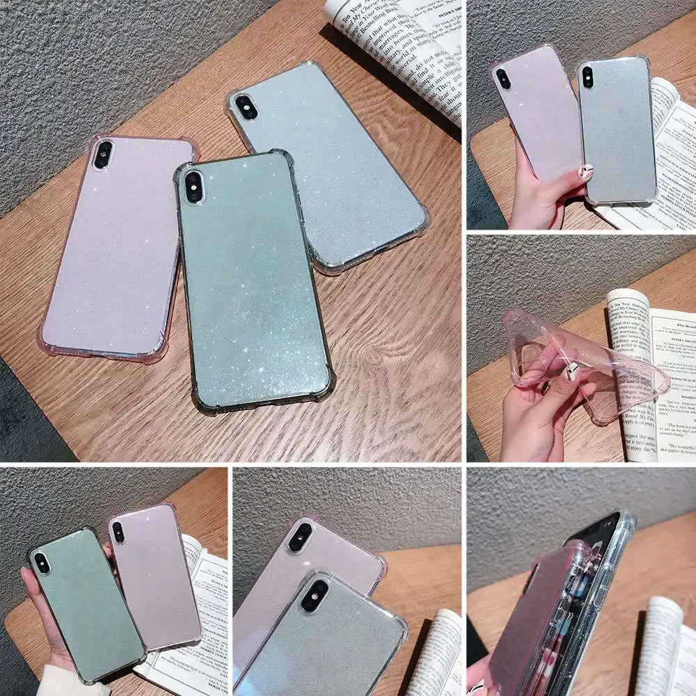 Ультратонкий прозрачный силиконовый чехол из ТПУ для iphone 6 6s 7 8 Plus X защитный