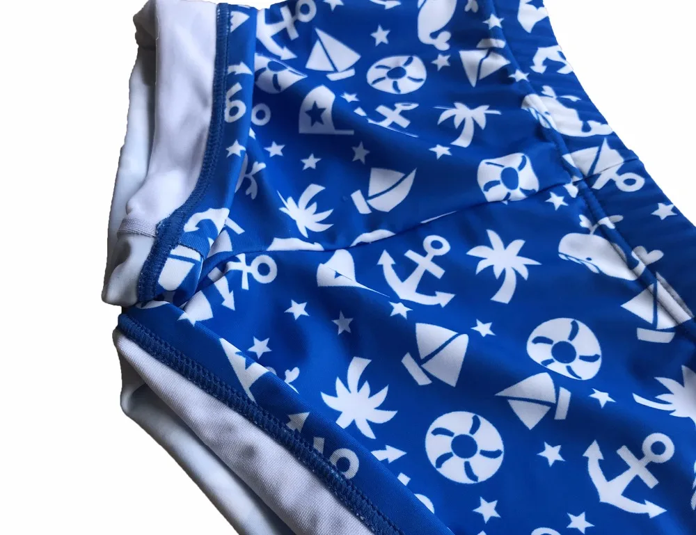 Bonverano (TM) Шорты для маленьких мальчиков шорты с защитой от ультрафиолета 50 + синие
