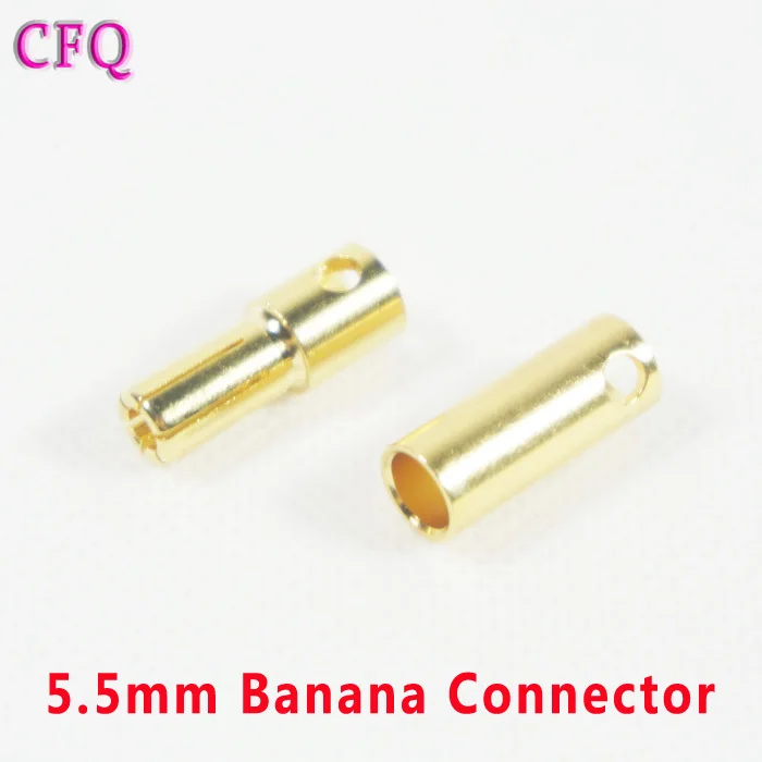 Квадрокоптер Ormino, штекер двигателя 5,5 мм, золотой разъем для аккумулятора Outrunner, коннектор Aeromodelo, комплект для дрона на вертолете «сделай сам»