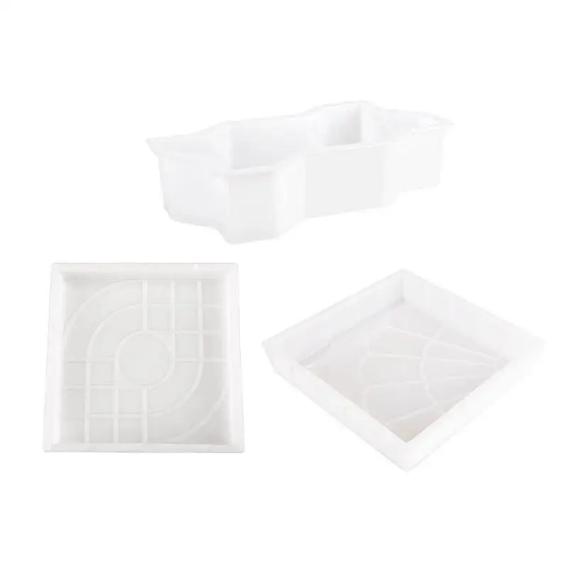 Форма для садового тротуара DIY Ручная пропиленовая тротуарная цементная форма