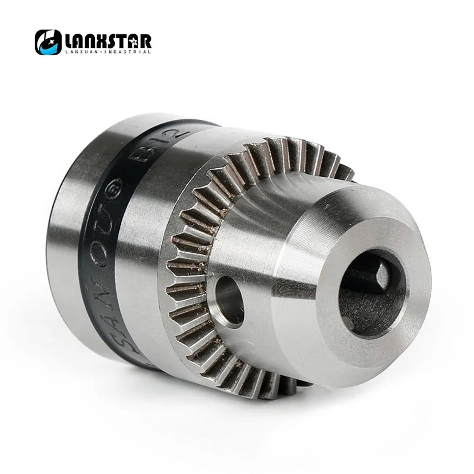 Lanxstar с высоким крутящим моментом 775 мотор DC12V 13000~ 15000 об./мин мини ручная дрель B12 сверлильный патрон 1,5~ 10 мм подшипник двигателя