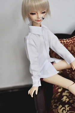 BJD doll colthes white classic all-match shirt for 1/3 1/4 DD SD MSD MDD SD17 SSDF Uncle clothes accessories | Игрушки и хобби