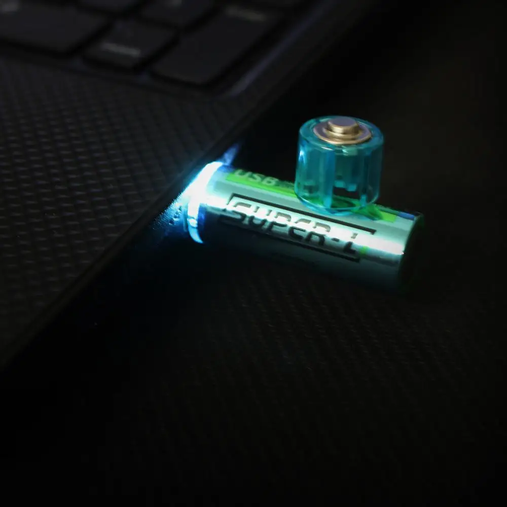 Перезаряжаемая батарея USB зарядка 1 5 v литиевая | Лампы и освещение