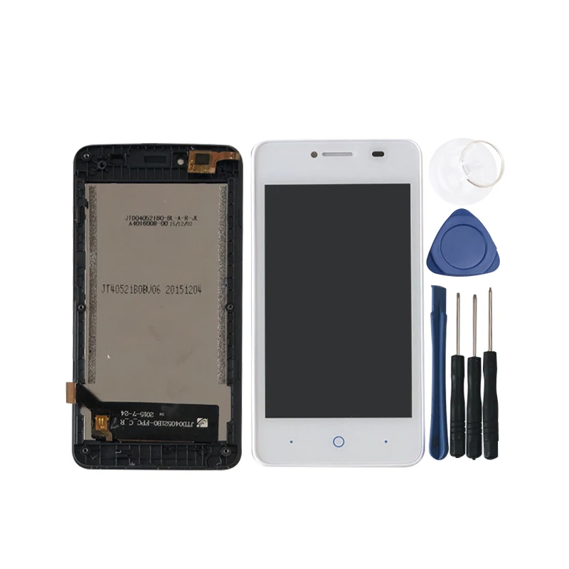 Протестированный M& Sen для 4," zte Blade AF3 T221 A5 ЖК-дисплей+ сенсорная панель дигитайзер с рамкой для zte AF3 A5 Pro
