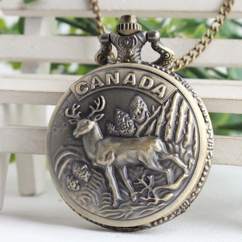 Канадский природные пейзажи Лось и горы Смотреть Ограниченным Тиражом памятные