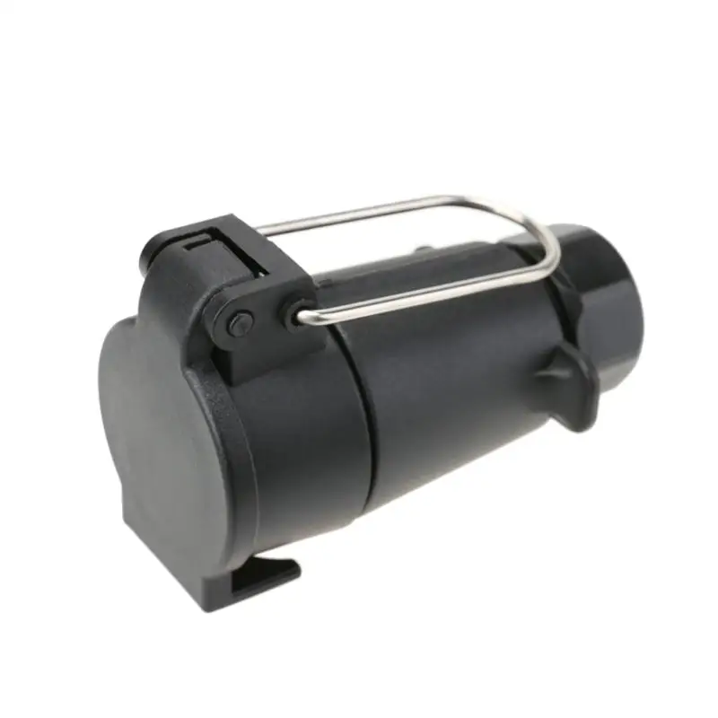 Черный 7 Pin (12n) провод разъем 12V электрический прицеп розетка Towbar освещение доска