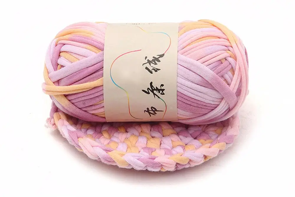 500 г/лот 100% полиэстер космическая краска для рукоделия толстая пряжа ручного