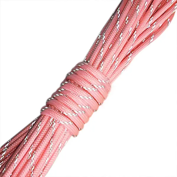 Светится в темноте светоотражающий Паракорд 9 нитей выживания парашютный шнур