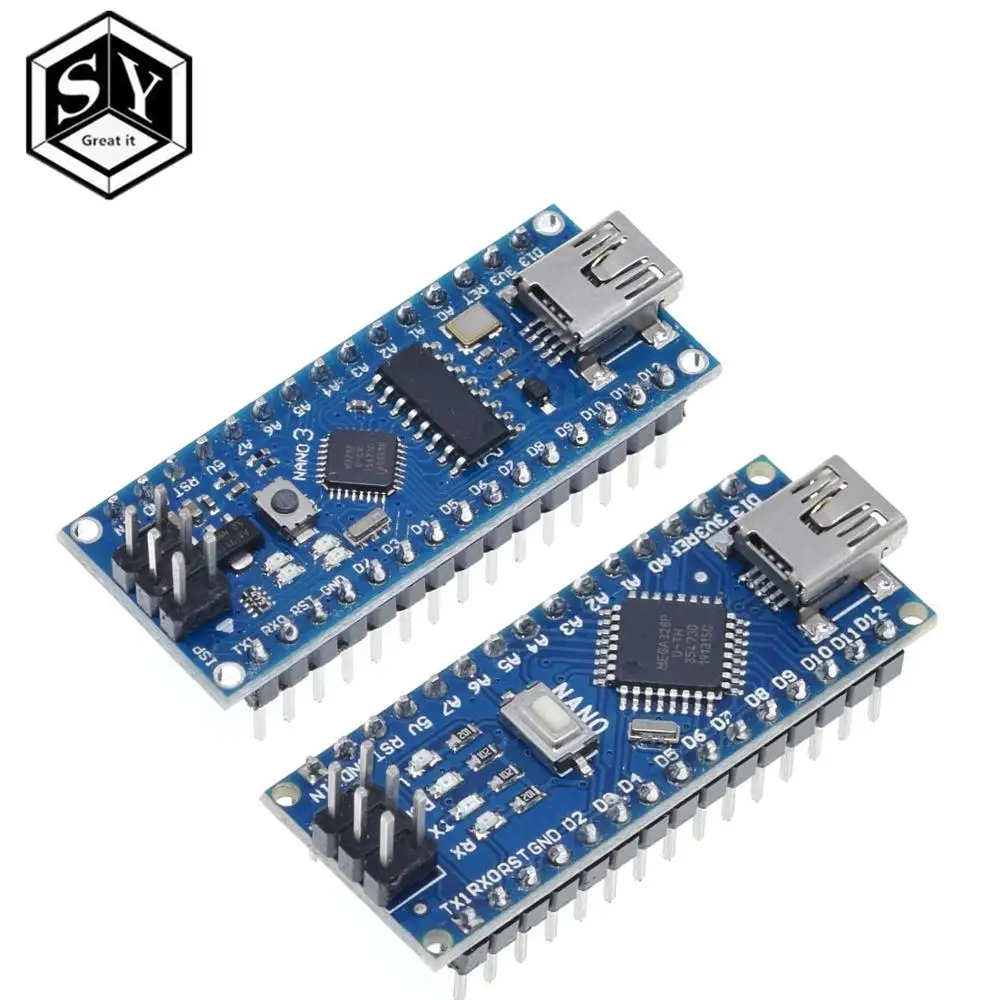 1 шт. отличный нано 3,0 контроллер Nano CH340 USB драйвер ATMEGA328 ATMEGA328P нано мини USB с Загрузчиком для arduino