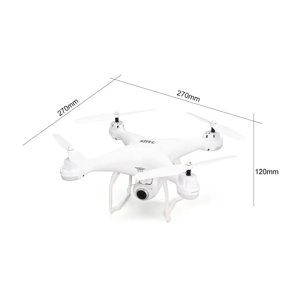 SJ R/C S20W FPV gps RC Квадрокоптер с камерой 720/1080P селфи высота удерживайте Дрон Безголовый один ключ возврат Дрон для детей Подарки
