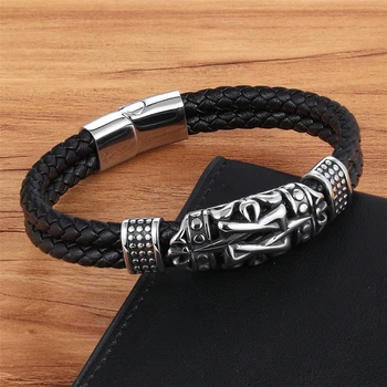 Ancient Architecture - Elegant Genuine Leather Bracelet 2
