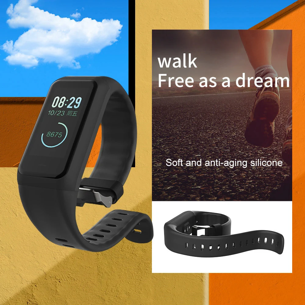 Sillicone ремешок для Huami Amazfit Cor 2 сменный ремешок для смарт-часов удобный красочный браслет для Amazfit Cor 2