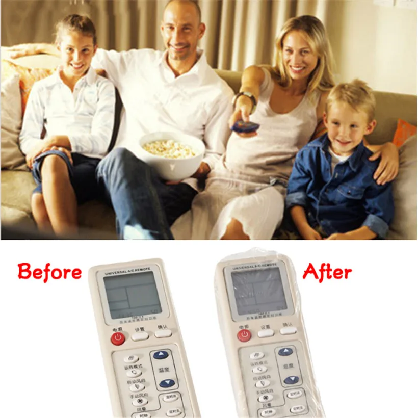 5 шт термоусадочная пленка ТВ Кондиционер видео протектор для пульта