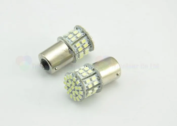 AutoEC 1156 50 SMD 1206 1157 BA15S BAY15D P21W P21/5 Вт 3020 Светодиодный автолампа автомобиля стояночного тормоза поворота светильник Лампа 100x# LF02