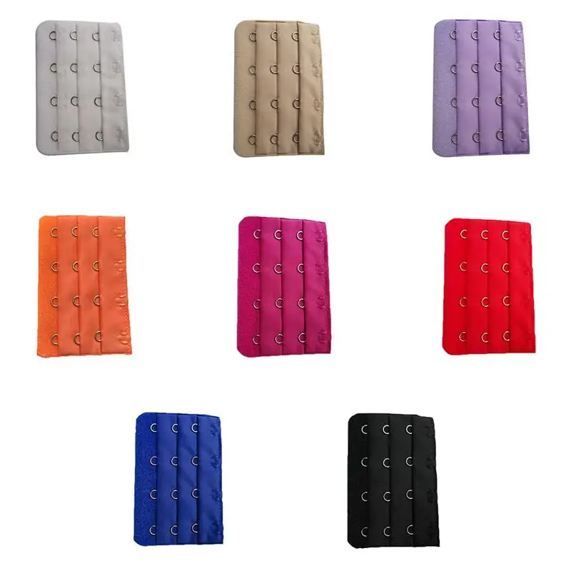 Оптовая продажа 3 шт. бюстгальтер удлинение пряжки 4 ряда крючка застежка ремни