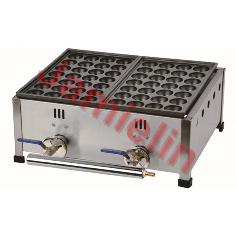 Газовая печь Jamielin Takoyaki для рыбы сжиженный газ Bakudanyaki машина изготовления шариков