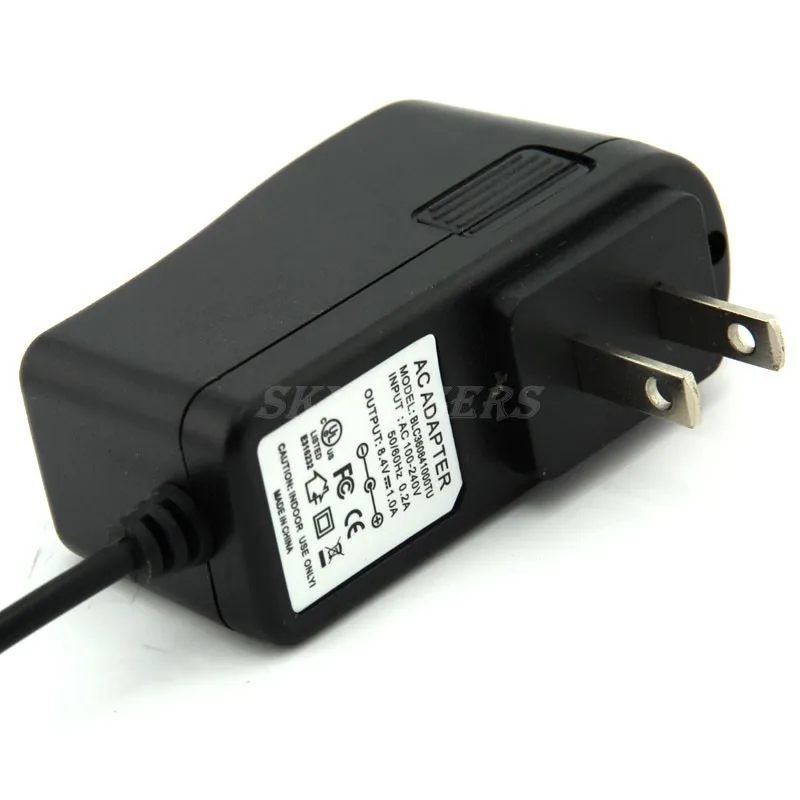 US/EU AC 100 240v DC 8 4 v Зарядное устройство для XM L T6 / P7LED велосипедный головной