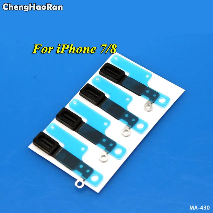 ChengHaoRan для iPhone 7 8 Plus P 100 шт. ушной динамик самоклеящаяся сетка защиты от пыли и