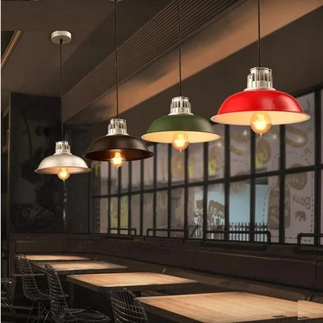 Edison Лофт стиль промышленного ветра винтажные подвесные светильники для столовой
