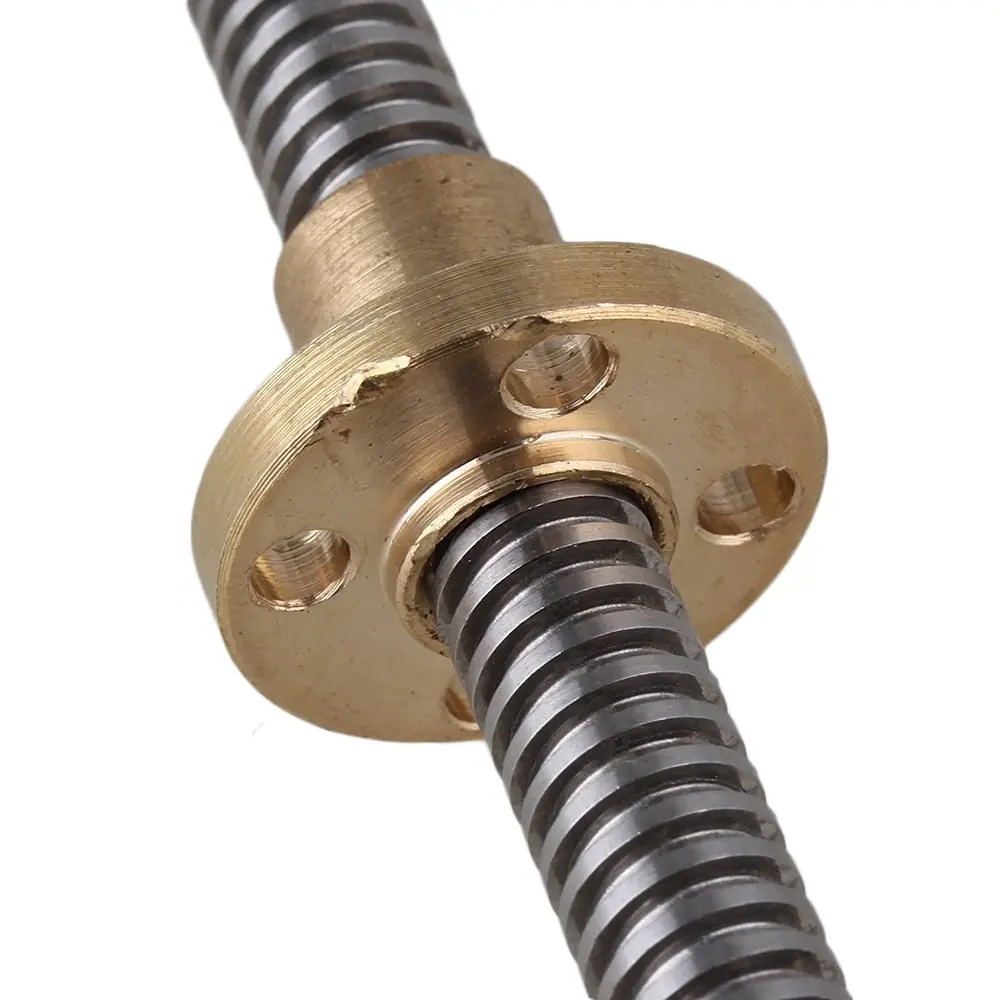 Вертикальный ходовой винт 2 мм и вал L400 оптические осевые опорные подшипники