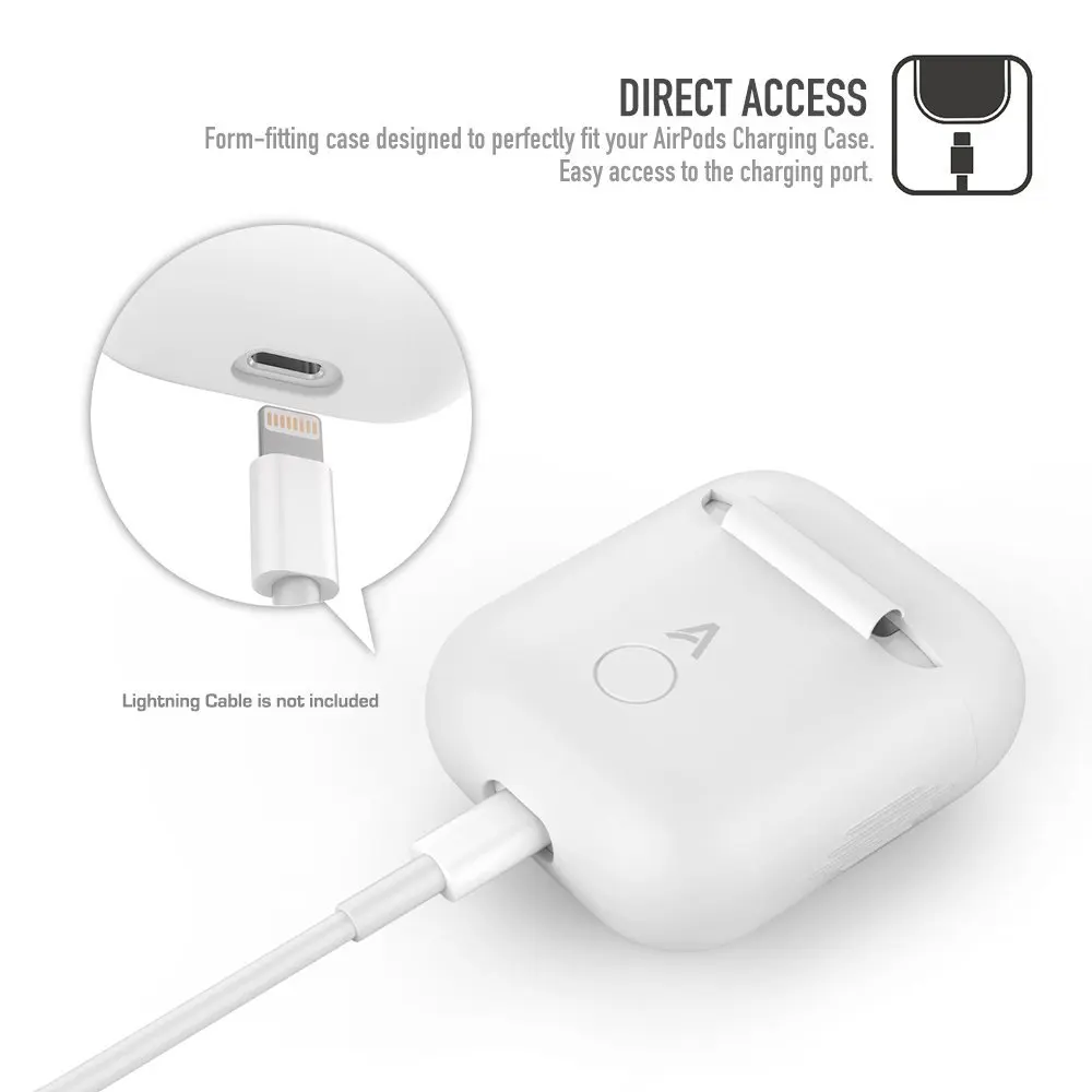 AHASTYLE UG2 защитный чехол для Аксессуары AirPods силиконовый Air Pods чехол|Аксессуары