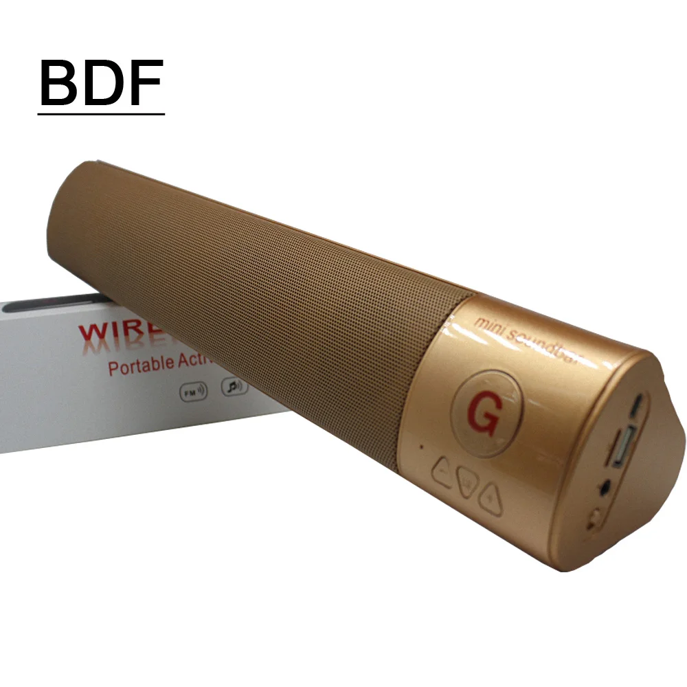 BDF портативный rc 1300 Hifi громкий динамик super bass sound box bluetooth стерео для fm