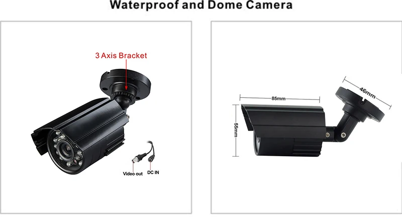 16ch CCTV Системы AHD 720 P 1080n DVR безопасности 16 шт. системах видеонаблюдения комплект