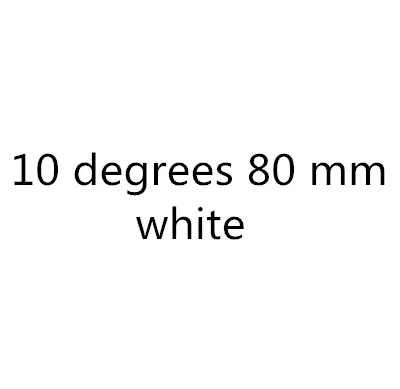 10 degrees white 80 1 шт. полный кронштейн крепления руля велосипеда горный велосипед стебли mtb 31,8*80/90/100/110 мм велосипедные части окрашены 3 цвета дополнительно - Цвет: 10 degrees white 80