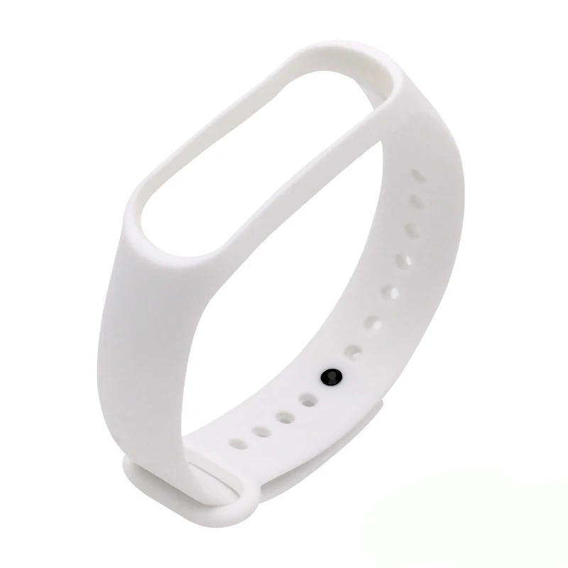 White Strap M4 умный Браслет пульсометр Монитор артериального давления браслет здоровья с напоминанием сообщения Шагомер Смарт часы для IOS Android - Цвет: White Strap