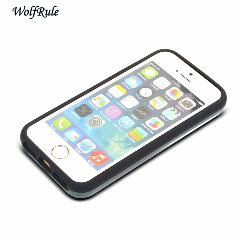 Чехол для Iphone 5s чехол 4 0 ''матовый Силиконовый жесткий телефона Apple 5 5se слот