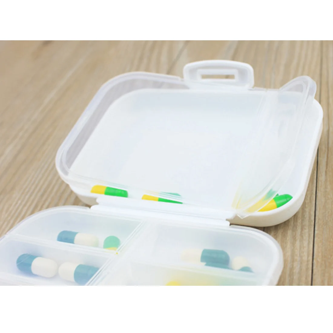 Мини держатель витамина для лекарств органайзер таблеток портативный