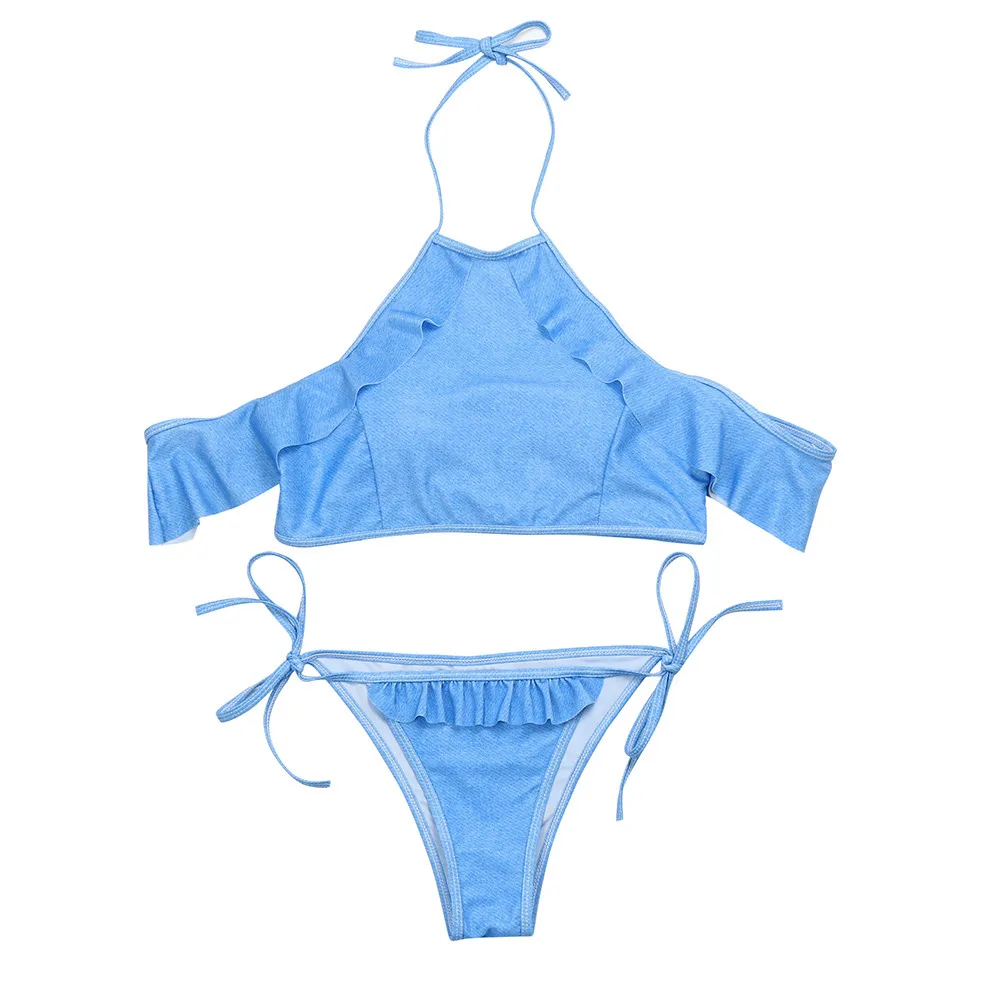 Купальники женские бикини 2019 сексуальные купальники Женщины Девушки Бикини