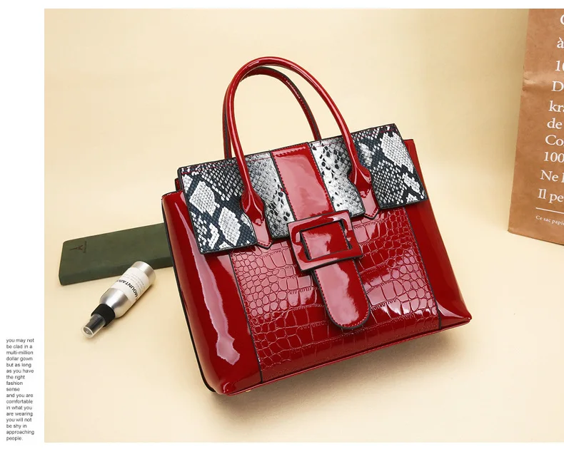 WALLET FOR FREE Brand New Fashion Crocodile pattern Women Shoulder Bags Handbag PU Leather Female Bag Ladies Hand Bags Sac