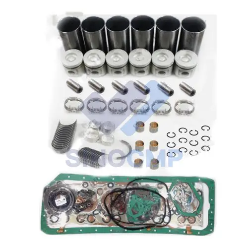 

6HK1 6HK1T Engine Rebuild Kit for Hitachi ZX330 EX356 ZX330-3 Kobelco Kato Excavator and Dozer CX290B CX330 CX350 CX370B XG833