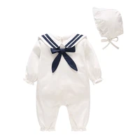 vlinder baby girl boy rompers baby clothes newborn button clothes with hat infant jumpsuit cotton snug long sleeves pajamas