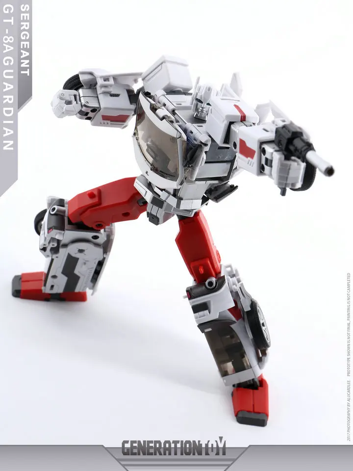 [Горячая Распродажа] [показ. Z Store] поколение игрушек GT Guardian 08A Sergeant Defensor Streetwise