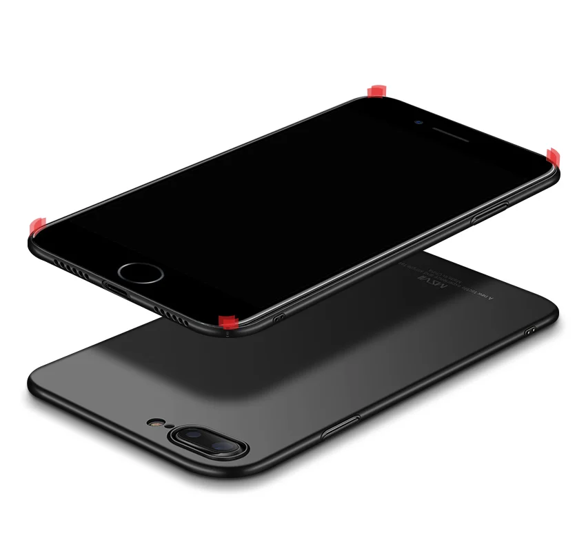 Для iphone 7 чехол MSVII Роскошный чехол для Apple iphone 8 plus/7 plus чехол тонкий PC чехол для iphone 8 7 plus чехол для телефона